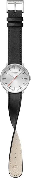 Immagine prodotto Mondaine MLE.41210.LBV Herrenuhr Doppio 41mm 5ATM (Fatto in Svizzera, Orologio da polso analogico, 41 mm)