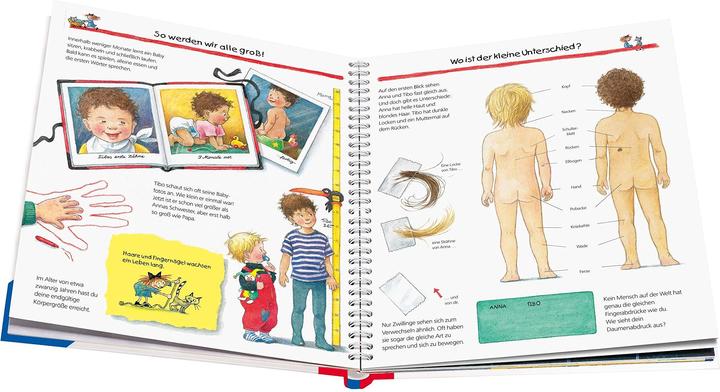 Actual product image Ravensburger Wir entdecken unseren Körper (German, Doris Rübel, 2012)
