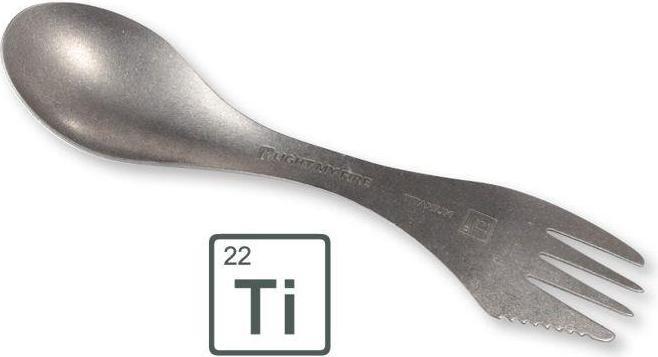 Actual product image Light my Fire LMF Spork Titanium oh. Woolcase