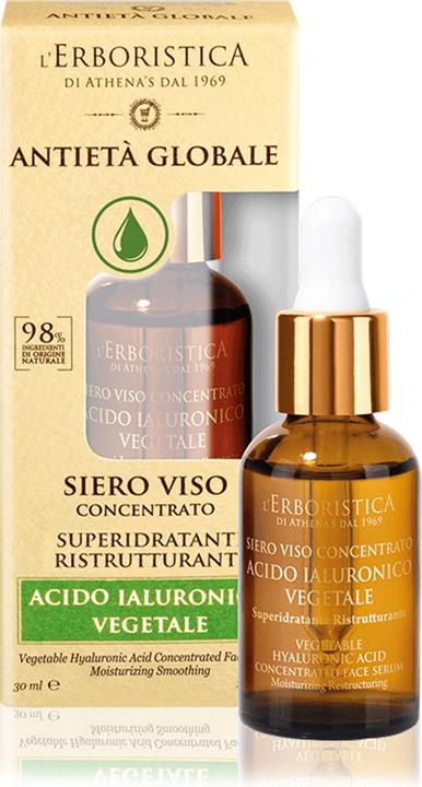 Immagine prodotto L'Erboristica di Athena's Siero concentrato con acido ialuronico di origine vegetale 30ml (30 ml)