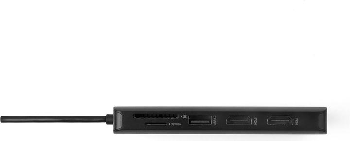 Actual product image Acer USB Type-C Dongle 12-in-1-Black (USB-C, 12 Ports)