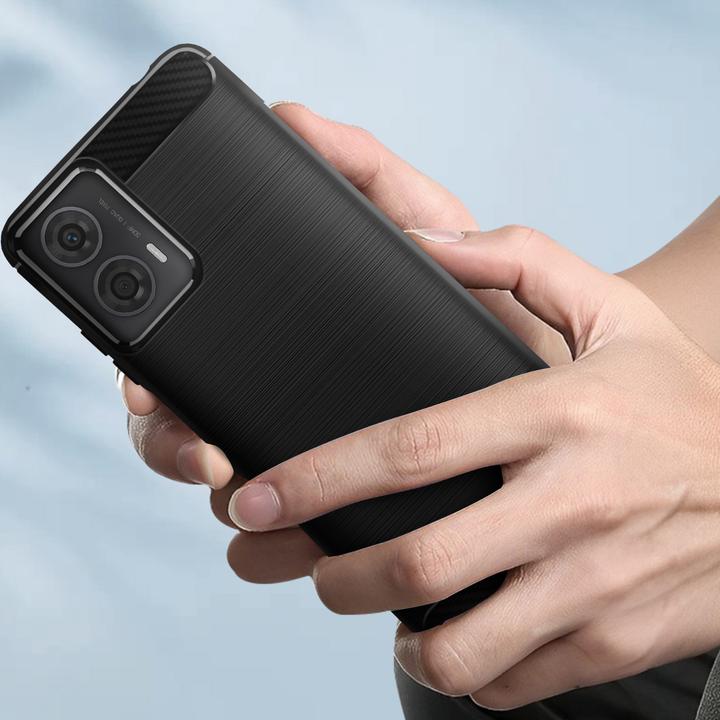 Actual product image Avizar Classic Carb Mobile Phone Case Series (Motorola Moto G04)