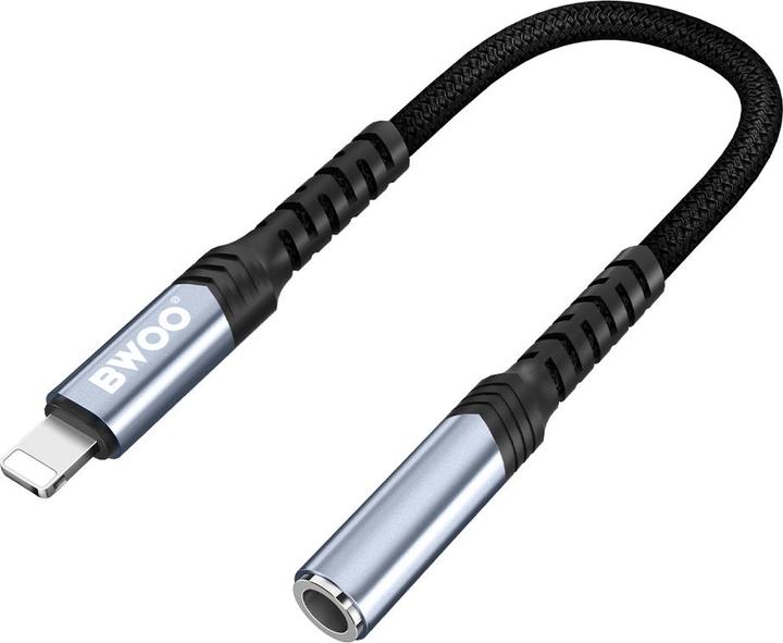 Immagine prodotto Bwoo Cavo adattatore audio BZ48 aux 3,5 mm a lightning nero