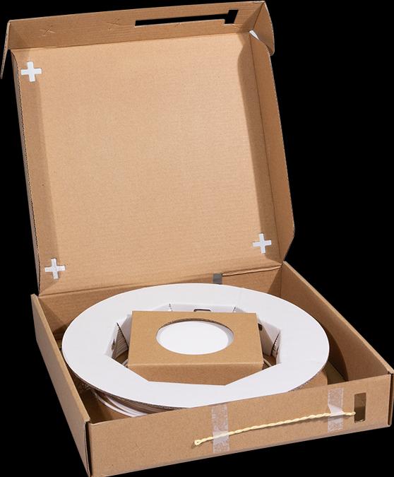 Produktbild LogiLink FTTH Spleiábox, 2x SC/APC, 50 m Verlegekabel, weiá (Spleissbox)