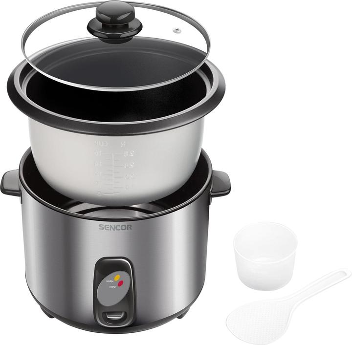 Actual product image Sencor Rice cooking pot SRM 2800 SS 2.8L, 1000W