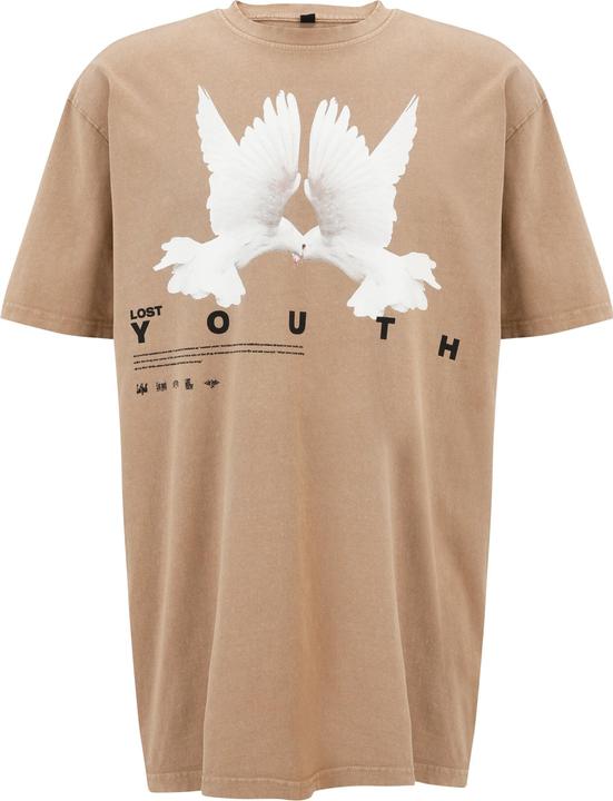 Produktbild Lost Youth LY ACID WASHED TEE DOVE - 105673 (L)