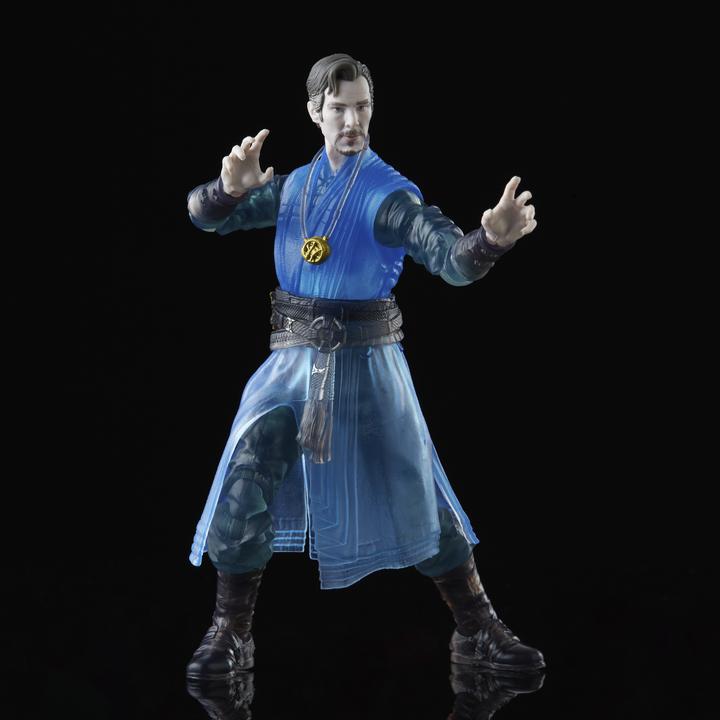 Actual product image Hasbro Legends Series Doctor Strange Astralform, 15 cm tall action figure, 2 accessories and 2 build...