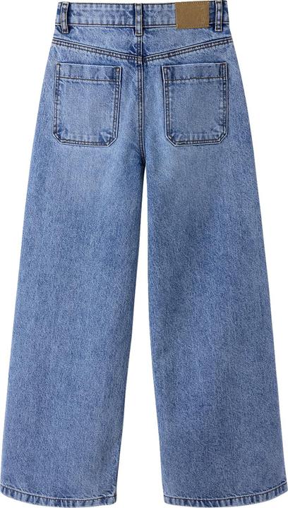 Jonen Mädchen Loose-Fit-Jeans mit Used-Effekt