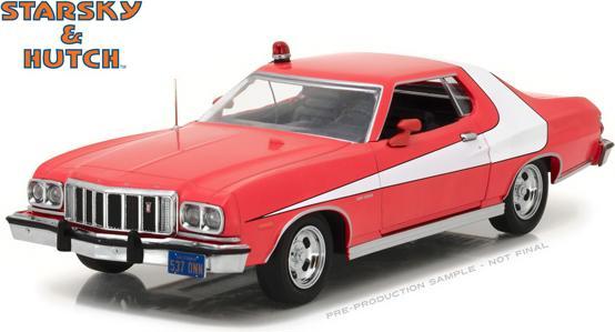 Greenlight Collectibles Starsky & Hutch - Diecast Model: 1/24 1976 Gran Torino
