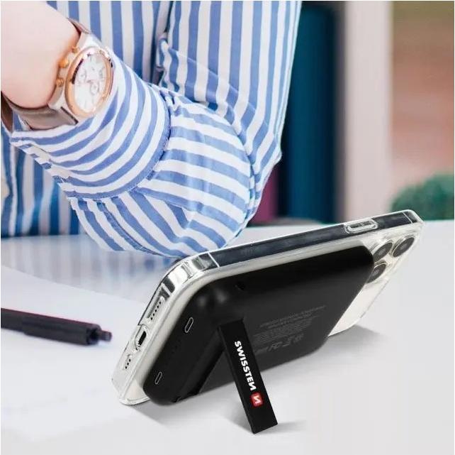 Immagine prodotto Swissten Power Bank wireless magnetica (5000 mAh, 20 W, 18.50 Wh)