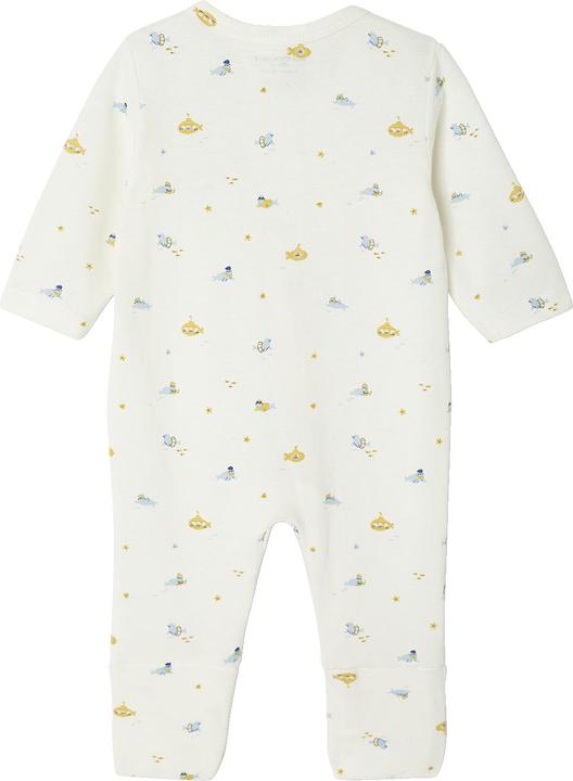 Actual product image Vertbaudet Bio-Kollektion: Baby Strampler mit variablen Füssen, Unterwassermotive (56)