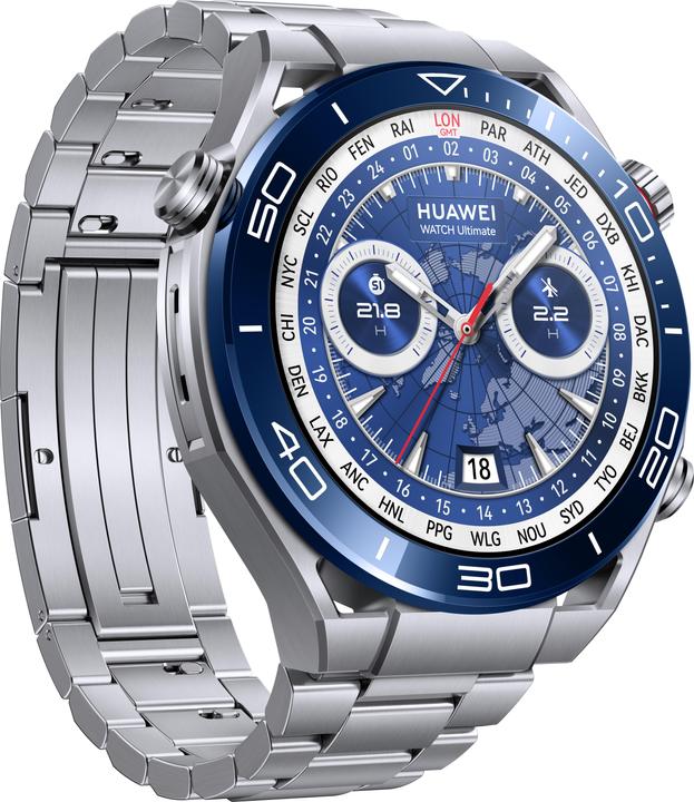 Produktbild Huawei Watch Ultimate Voyage Blue (48.50 mm, nur WLAN)