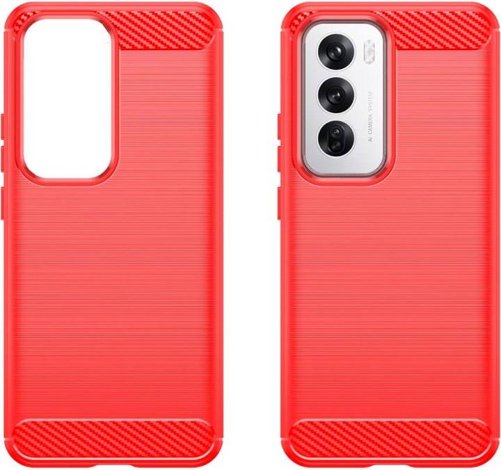 Image du produit Cover-Discount OPPO Reno12 5G - Coque métal look carbone (Oppo Reno12)