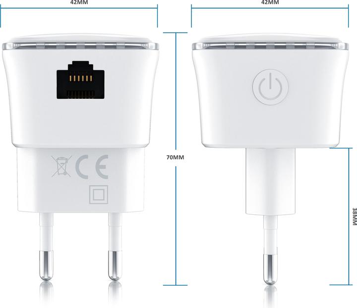 Produktbild CSL 300 Mbit/s Wifi WLAN Repeater (300 Mbit/s)