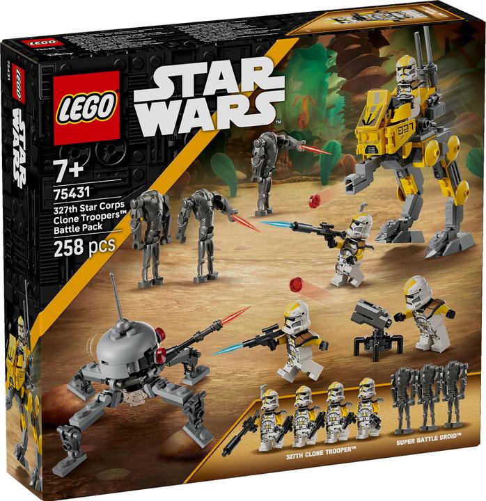 Actual product image LEGO Clone troopers of the 327th Star Corps Battle Pack (75431, LEGO Star Wars)
