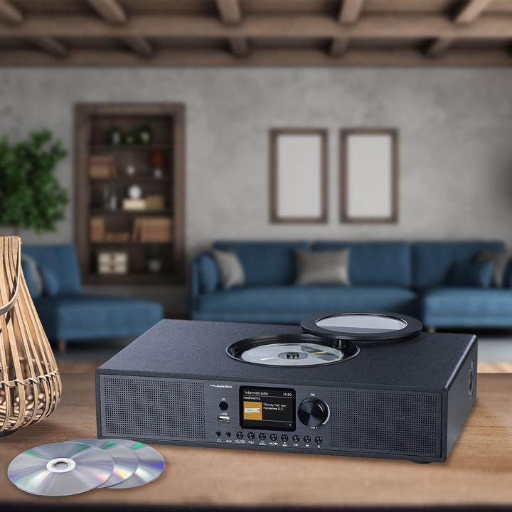 Productafbeelding VR-Radio Digitale radio (DAB+, FM, Internet radio, Bluetooth, WiFi)