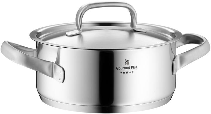 Gourmet Plus (20 cm, Cocotte + faitout, Acier inoxydable)