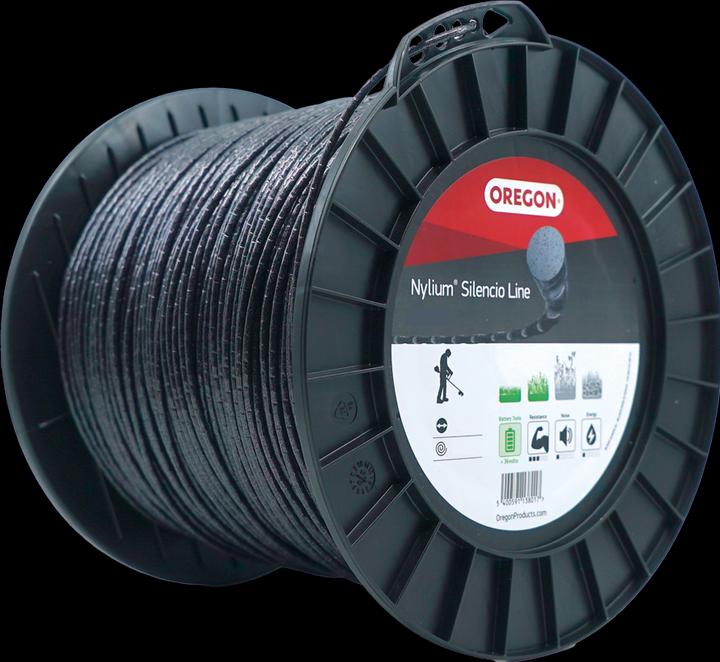 Produktbild Oregon Faden Nylium Silencio 2.4 mm x 240 m (Rasentrimmer, Trimmerfaden + Fadenspule)