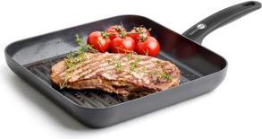 Produktbild Greenpan Cambridge Black Grillpan met keramische antikleeflaag 28cm (Aluminium)