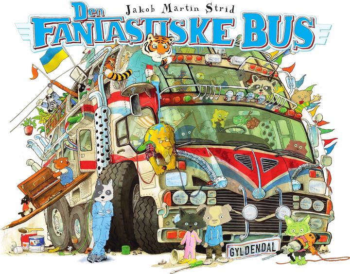 Produktbild Den fantastiske bus | Jakob Martin Strid (Dänisch, Jakob Martin Strid, 2023)