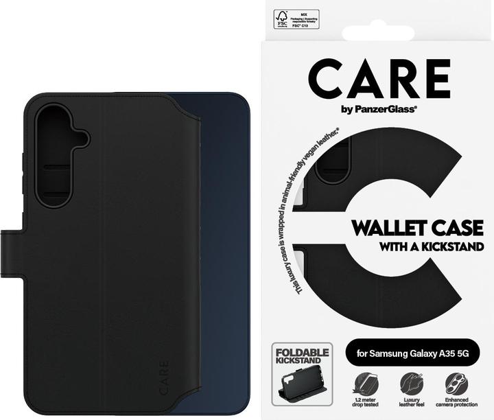 Actual product image Care Tango 2-in-1 Wallet Case (Samsung Galaxy A35)