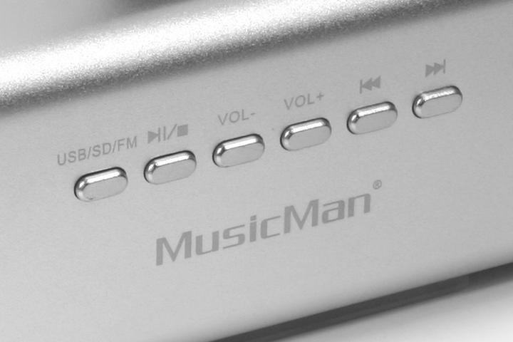 Actual product image Technaxx Musicman (5 h, Rechargeable battery operated, Electrical connection)