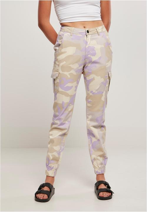 Produktbild Urban Classics Ladies High Waist Camo Cargo Pants - 5710 (26)