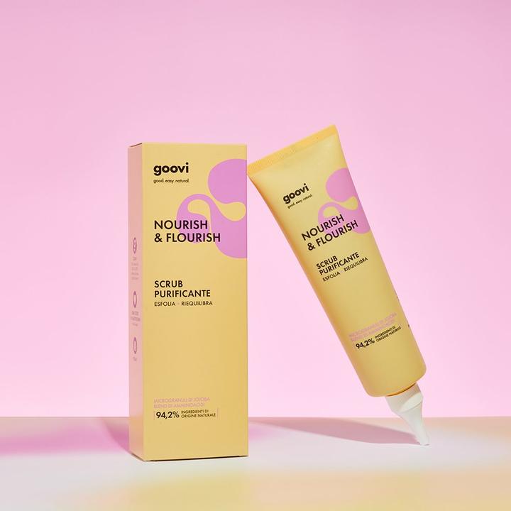 Actual product image Goovi NOURISH & FLOURISH Kopfhautpeeling reinigend 150 ml (150 ml)