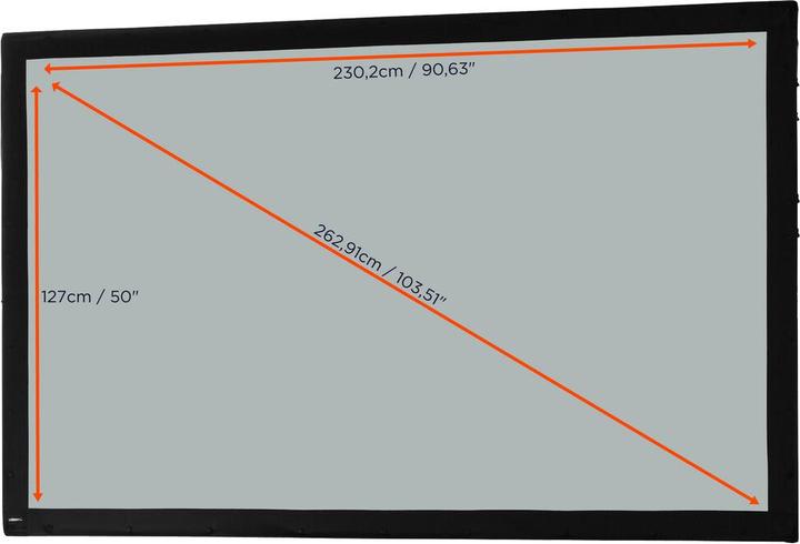 Produktbild Celexon Mobile Expert Business Format - Projektionsfläche - hinten - 239 cm (94") (16:10)