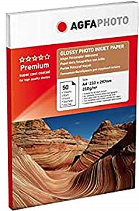 Actual product image AGFAPHOTO Photo Glossy Paper 210 g A 4 50 sheets (210 g/m², A4, 1 x)
