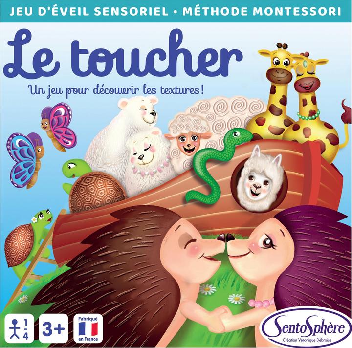 Productafbeelding Sentosphere Jeu D'Eveil Sensoriel - Le Toucher (Fr)