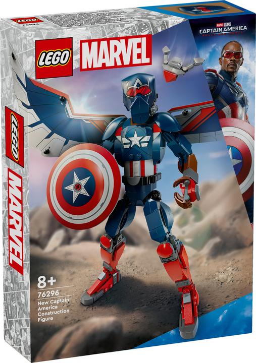 Image du produit LEGO Nouveau Captain America figure de construction (76296, LEGO Marvel)