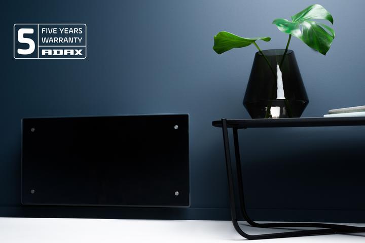 Produktbild Adax CLEA WIFI VARMEPANEL SORT 230V - 600W (600 W)