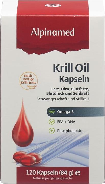 Immagine prodotto Alpinamed Capsule di olio di krill (120 Pezzo/i, Pillole, 140 g)