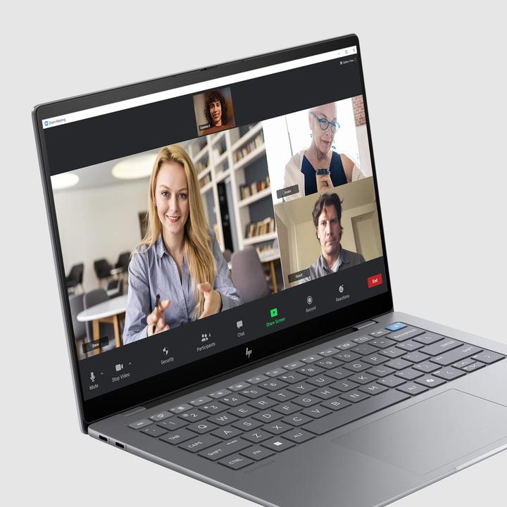 Actual product image HP OmniBook X AI 14-fe0060ng (14", Snapdragon X Elite X1E-78-100, 16 GB, 1000 GB, DE)