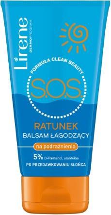 Actual product image Lirene Sun S.O.S. Rescue Soothing Lotion For Irritation 150Ml (Suntan cream, 150 ml)