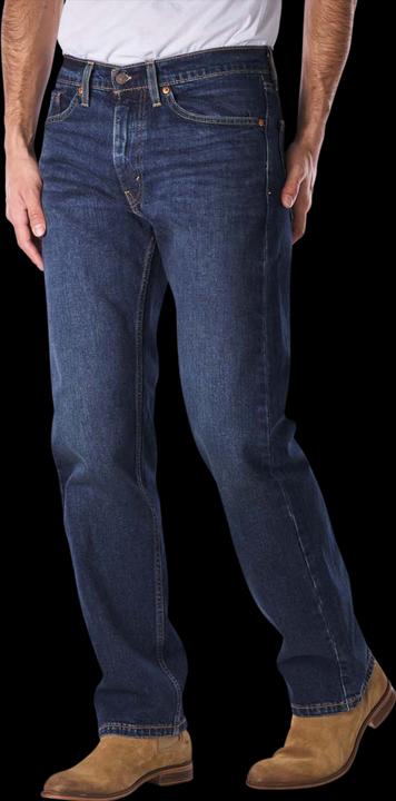 Actual product image Levis 505 Jeans Straight Fit flying bird (W31/L34)