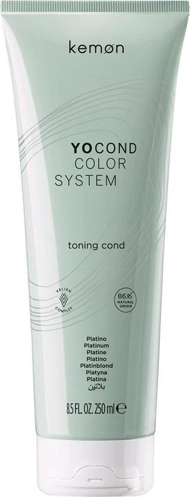Kemon Yo Cond Color System Toning Cond - Tinting Conditioner for Color Revive 250 ml Platinum (250 ml)