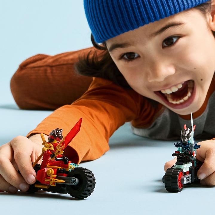 Actual product image LEGO Kais Motorradrennen (71838, LEGO Ninjago)
