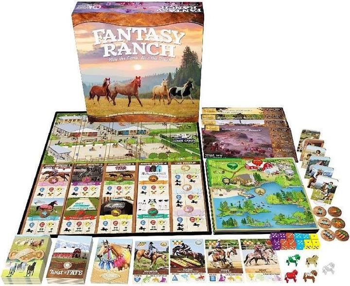 Actual product image Spielefaible SPF32068 - Fantasy Ranch: A horse farm game - Board game, 2-4 players, 12 Years (DE Edition) (German)