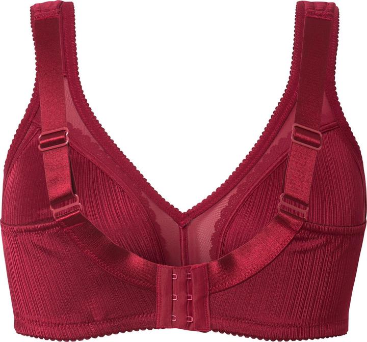 Produktbild Ulla Popken Minimizer-BH, Satin, Spitze, ohne Bügel, Cup C - F (85 D)