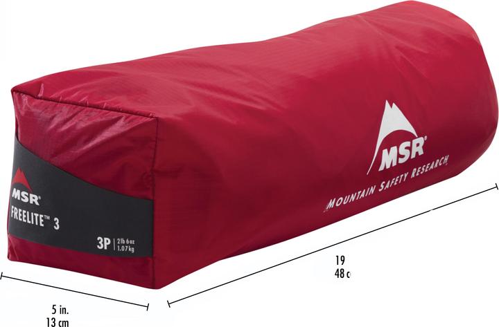 Actual product image Msr FreeLite 3 V3 (Dome tent, 1.28 kg, 3 persons)