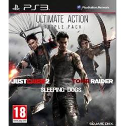 Produktbild Square Enix Just Cause 2, Sleeping Dogs & Tomb Raider Bundle (PS3, EN)