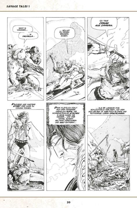 Produktbild Panini Savage Sword of Conan: Classic Collection (Deutsch, Jim Starlin, Barry Windsor-Smith, Gil Kane, Roy Thomas, John Buscema, 2020)