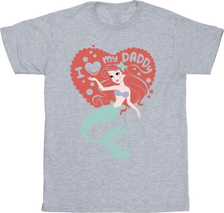 Disney The Little Mermaid Love Daddy TShirt Mädchen