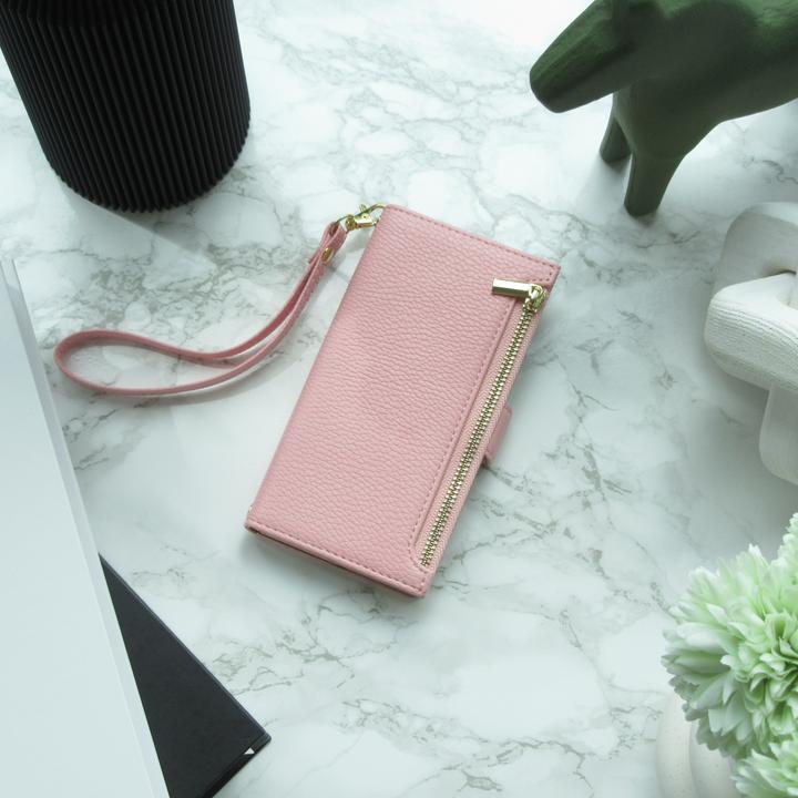 Produktbild PhoneLook Hülle Flip Wallet aus veganem Leder mit Brieftasche und Magnetverschluss (Apple iPhone 15 Pro Max)