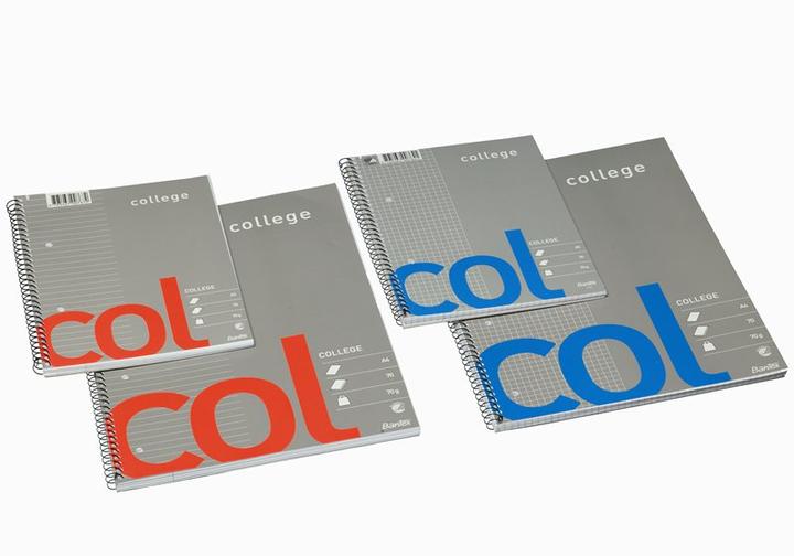 Immagine prodotto Bantex Carta a quadretti, illustrazione, blu, grigia, A5, 70 fogli, semilucida, a quadretti (A5, Quadretti, Copertina rigida)