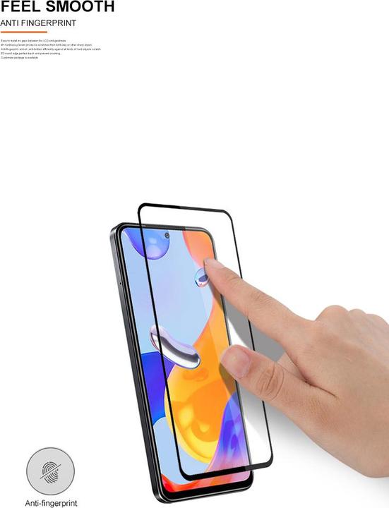 Image du produit Mocolo Verre adhésif 2.5D - Xiaomi Redmi Note 11 Pro / Note 11 Pro Plus Verre de protection (1 pièce(s), Xiaomi Redmi Note 11 Pro)
