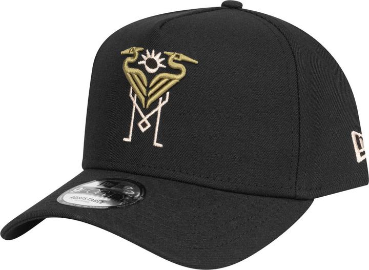 Actual product image New Era 9Forty A-Frame Cap - Mls Inter Miami Schwarz (One size)
