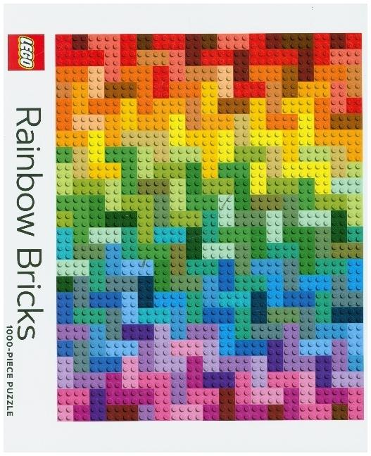 Produktbild Abrams & Chronicle Rainbow Bricks Puzzle (1000 Teile)